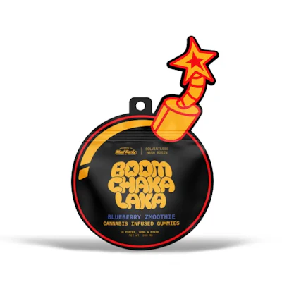 Boom Chaka Laka - 200mg Rosin Gummies - Blueberry Zmoothie - EDIBLES by Boom Chaka Laka at King of Budz