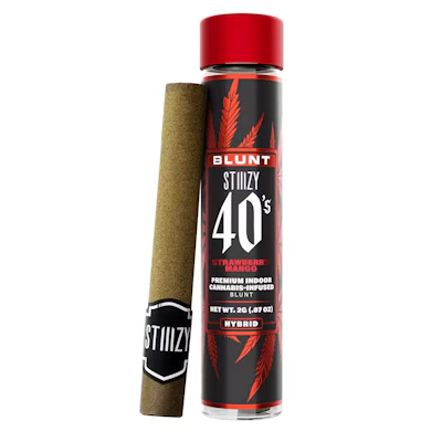 Stiiizy - 2g Live Resin Infused Blunt - Strawberry Mango - PRE_ROLLS by STIIIZY at King of Budz