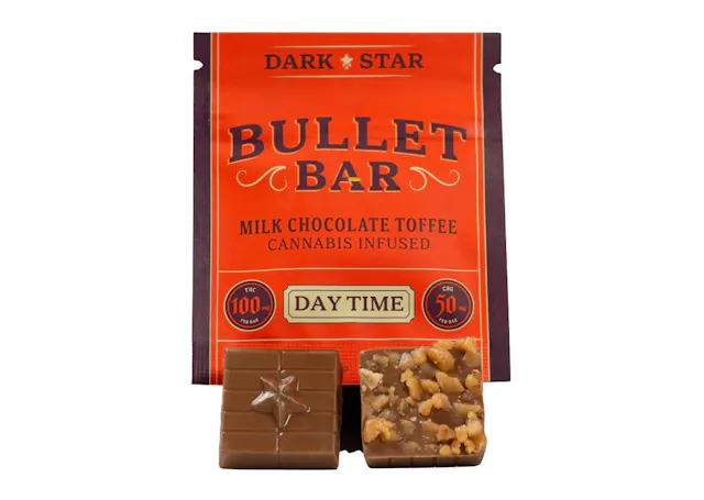 Dark Star Bullet Bar | Daytime - Milk Toffee Chocolate | 100mg
