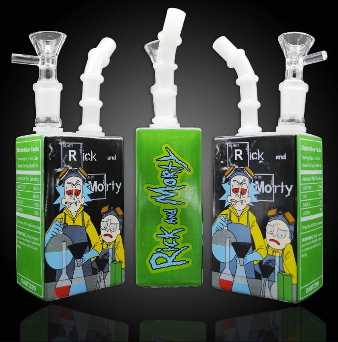 Empire Smoke Distributors 7'' Juice Box Water Pipe | Assorted Designs ...