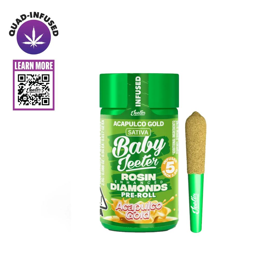 Baby Jeeter - Shirley Temple (Hybrid) Rosin Enhanced 5pk