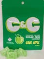 Chew & Chill: Sour Green Apple - Live Resin Gummies 10pk 493mg