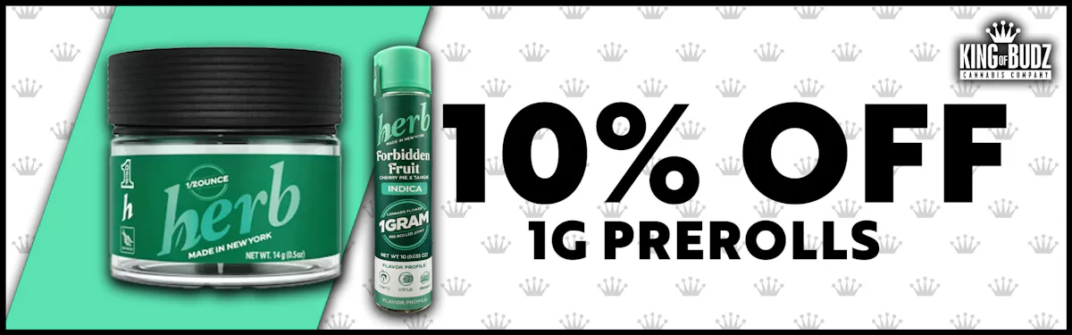 Herb - 1g Preroll - 10 Percent OFF