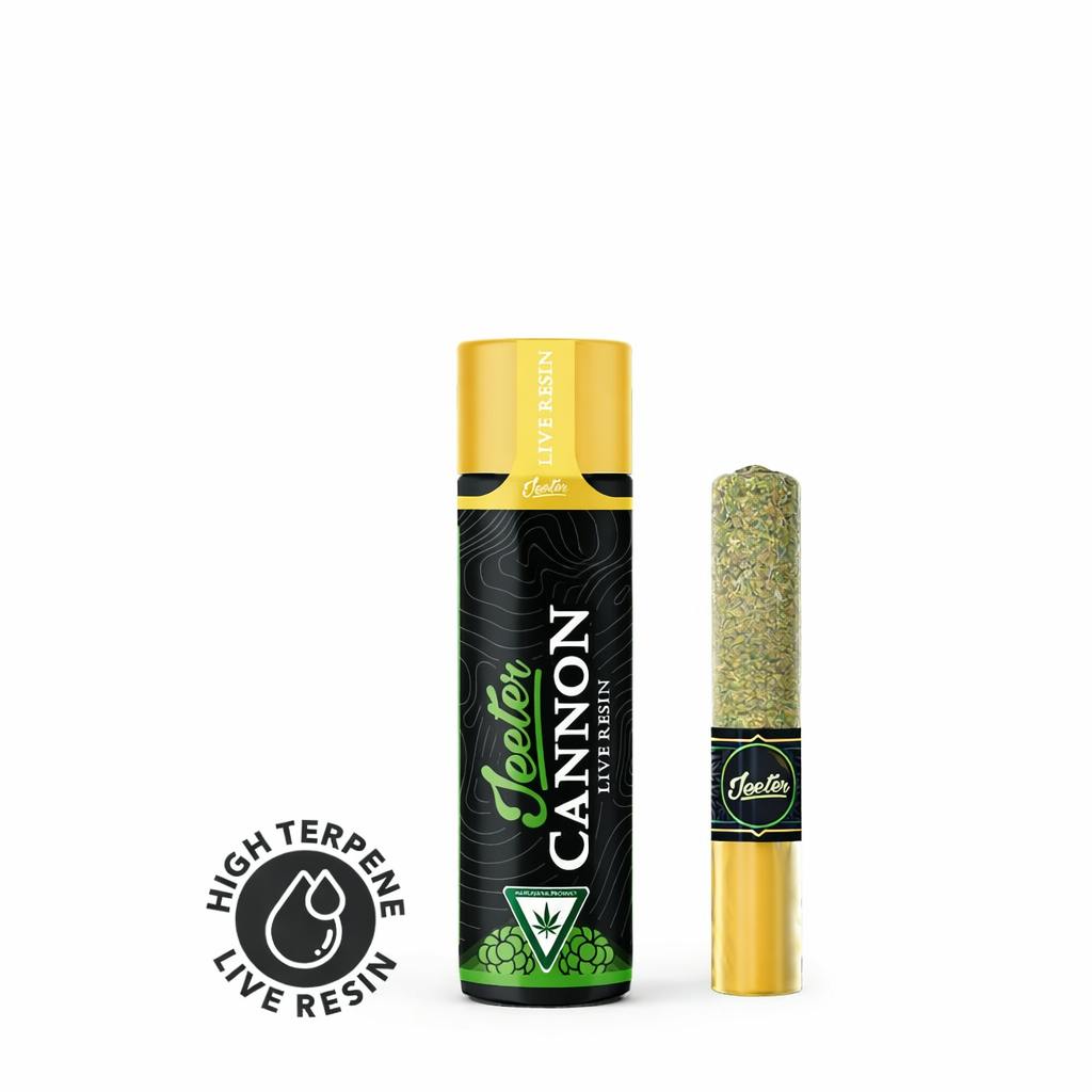 Jeeter - 1.3g Live Resin Cannon - Big Daddy Purple