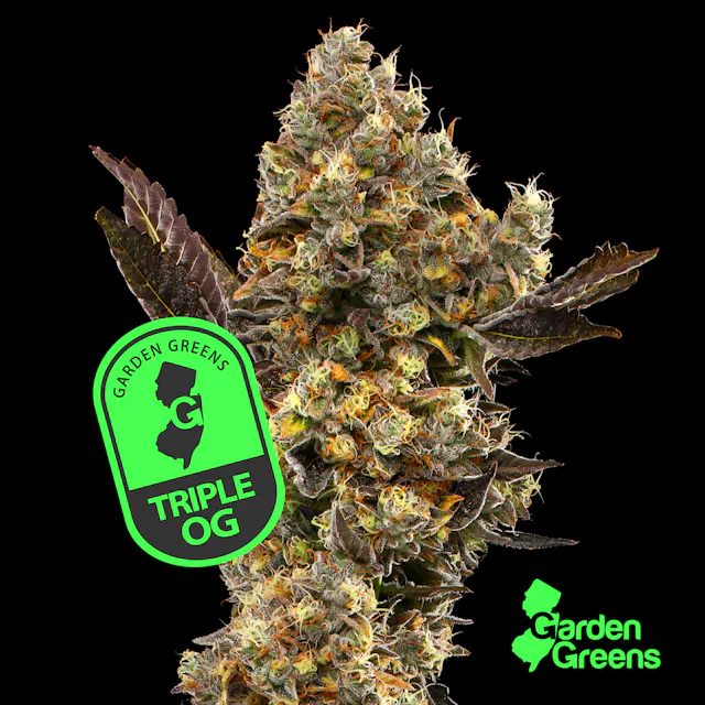 Garden Greens Big Buds Triple OG 7g (indica hybrid, flower)