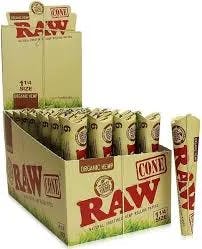 Product Raw Organic 1 1/4 Cones