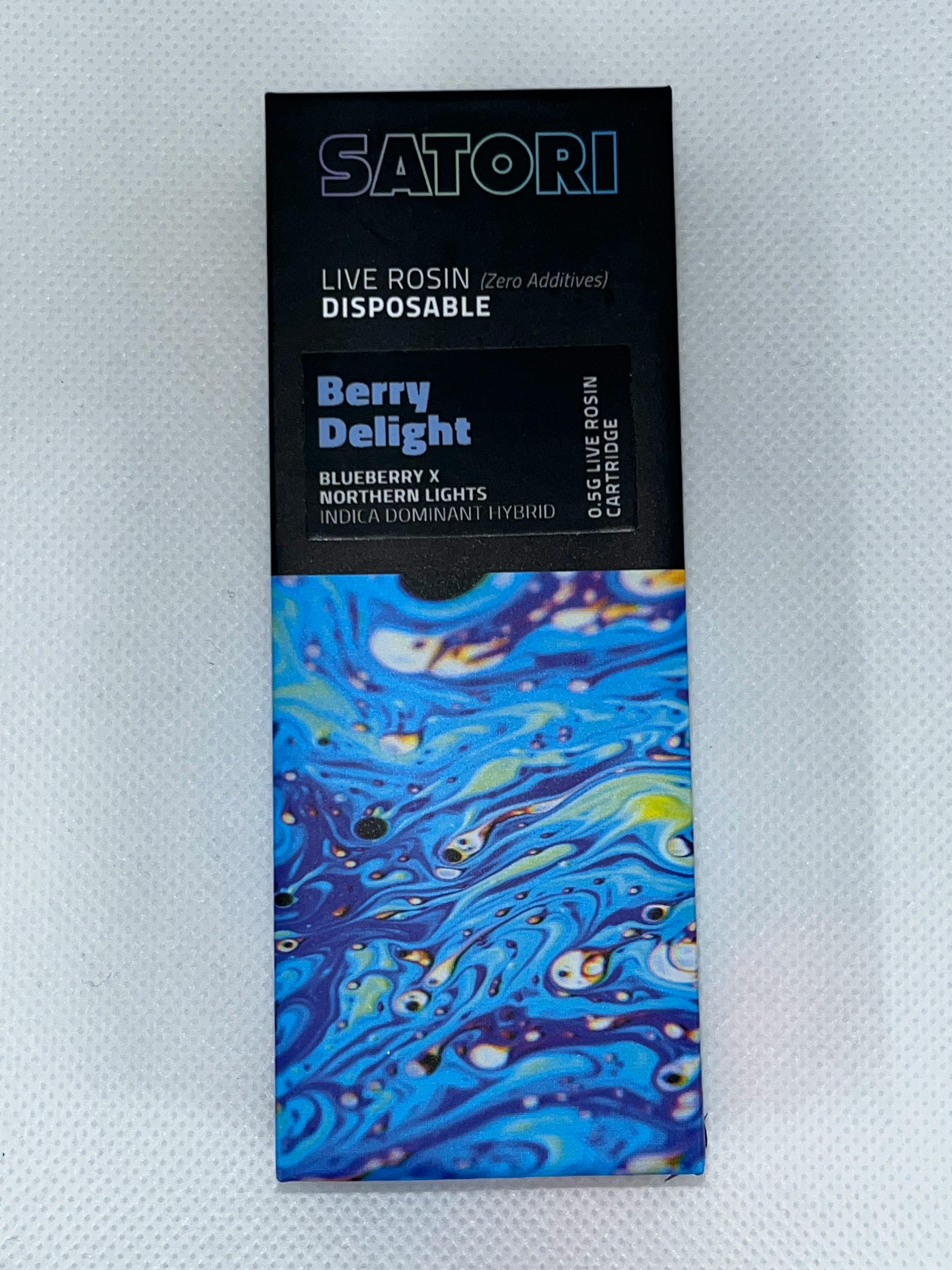 Satori | Berry Delight Rain Rosin | AIO | 0.5g