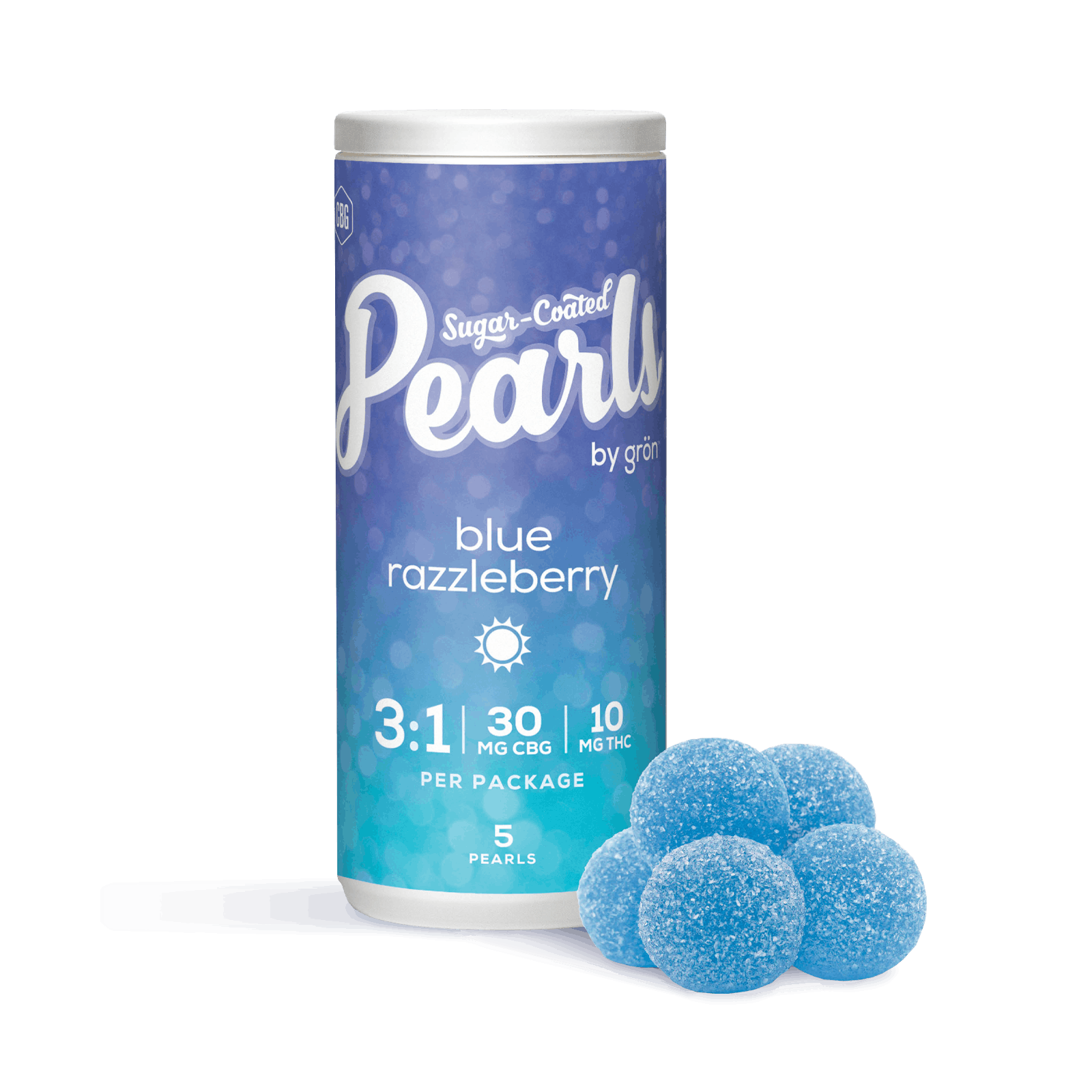 Blue Razzleberry 3:1 CBG/THC Gummies