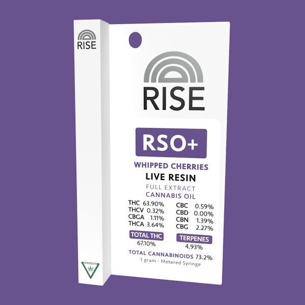 RISE | RSO + Whipped Cherries Live Resin Dart | 1g