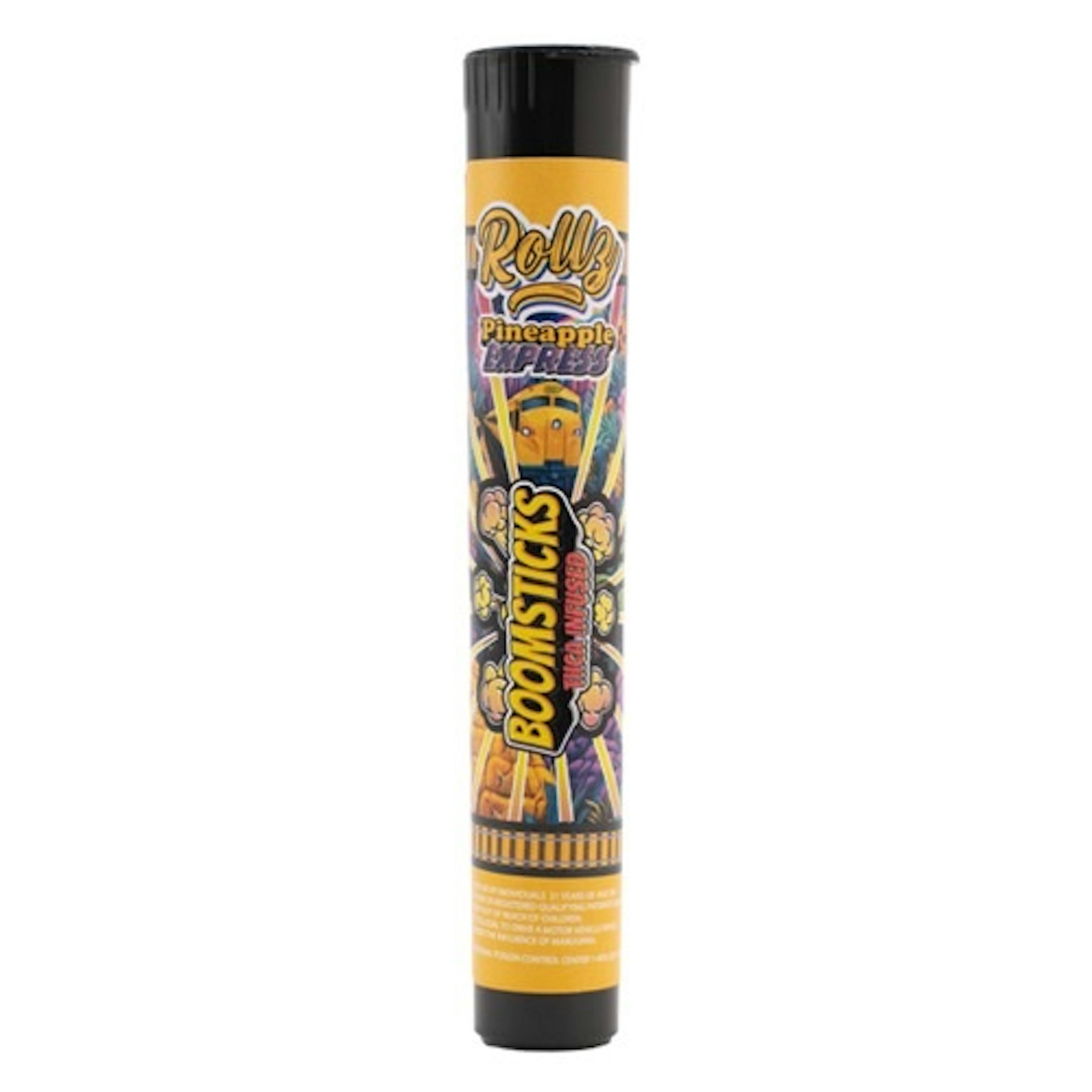 Rollz Boomsticks - Pineapple Express Infused Pre-Roll