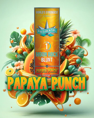 Presidential - 1.5g Moon Rock Infused Blunt - Papaya Punch