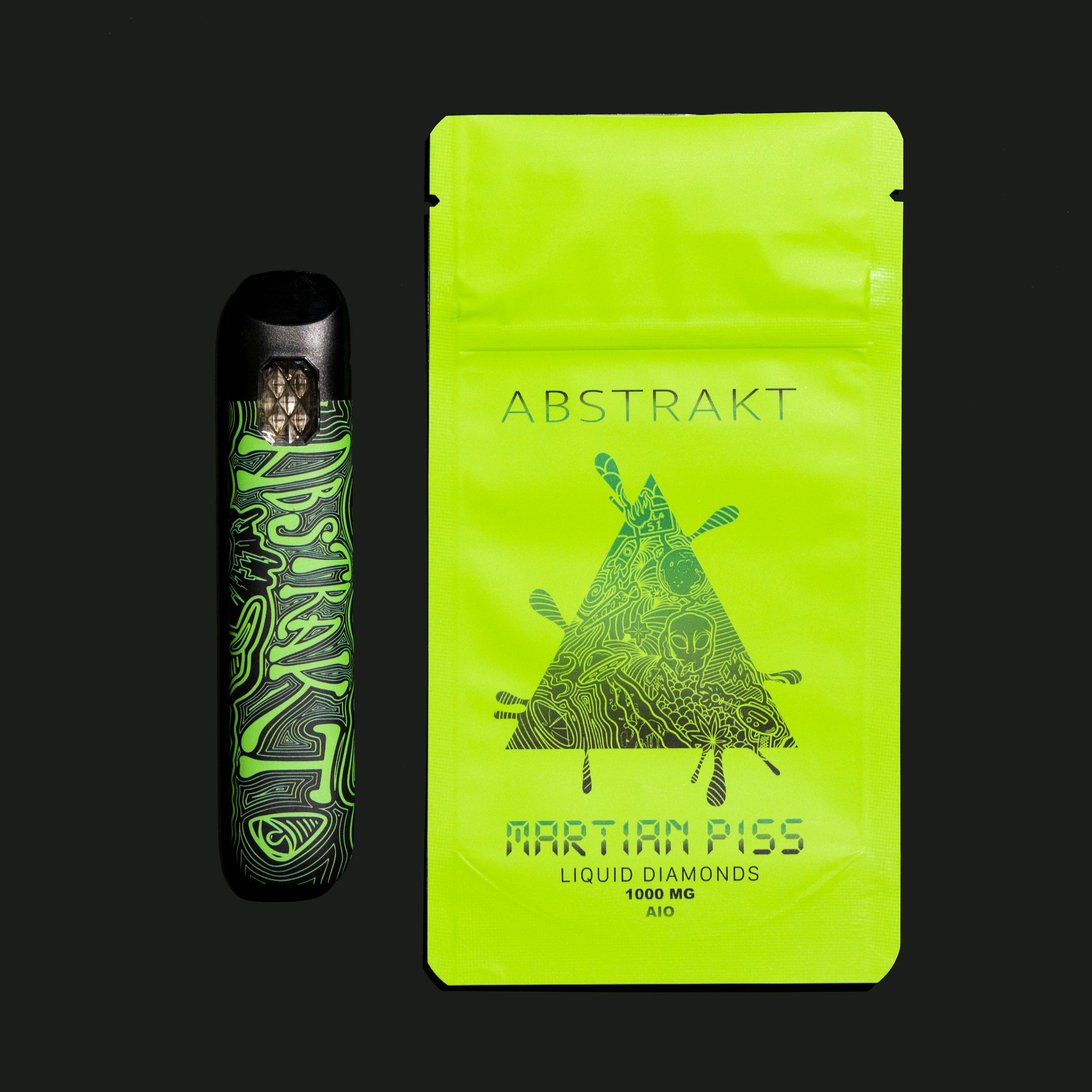 Abstrakt 1g Diamonds Disposable - Martian Piss