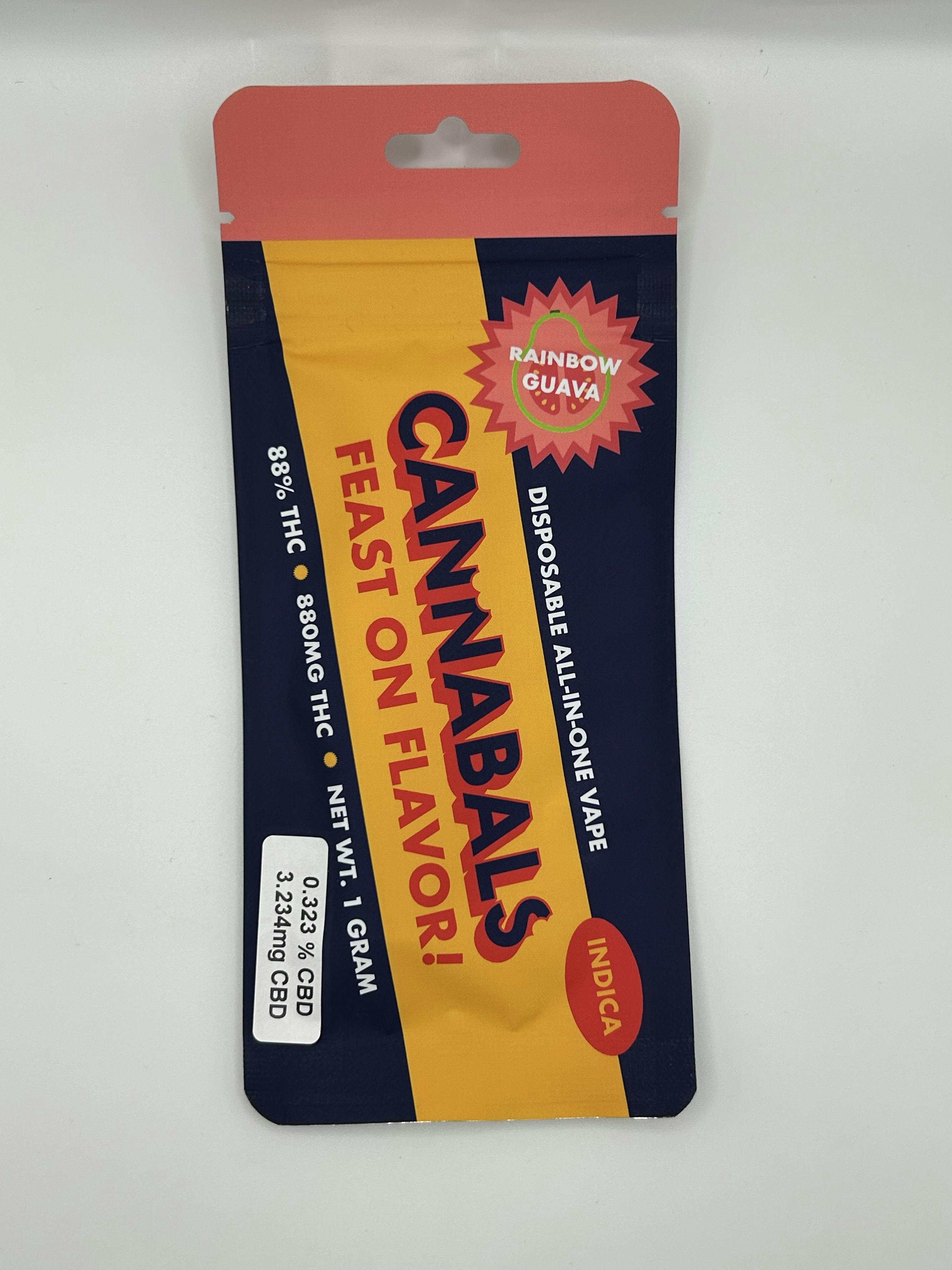 Photo of Cannabals – Rainbow Guava Disposable Vape