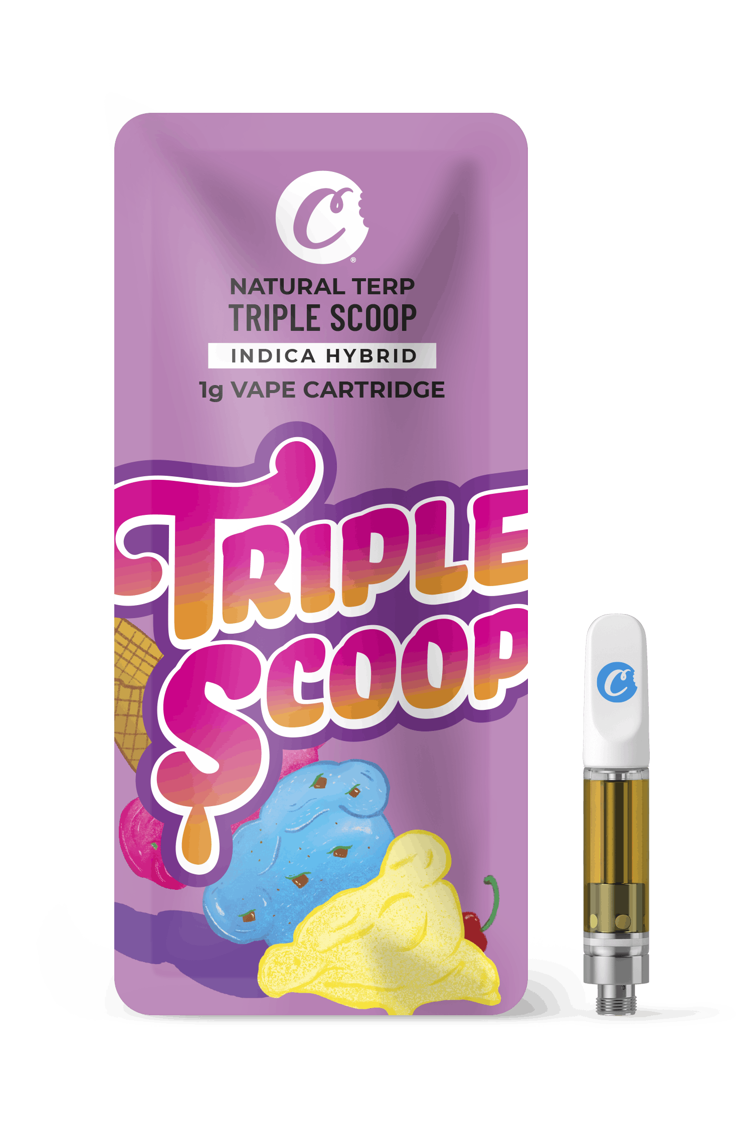 Cookies Triple Scoop Cart Cannabis Terps 1g Cookies Napa