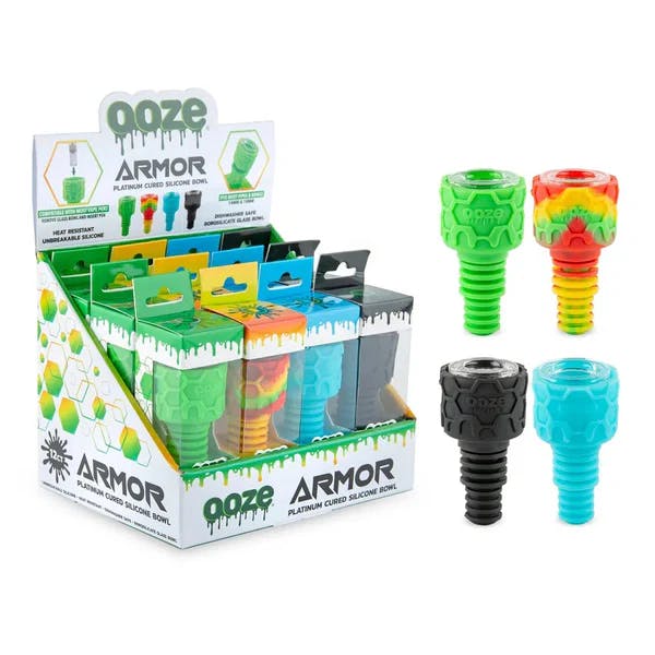 OOZE | Armor Silicone Bowls | 14mm-16mm | Assorted Colors