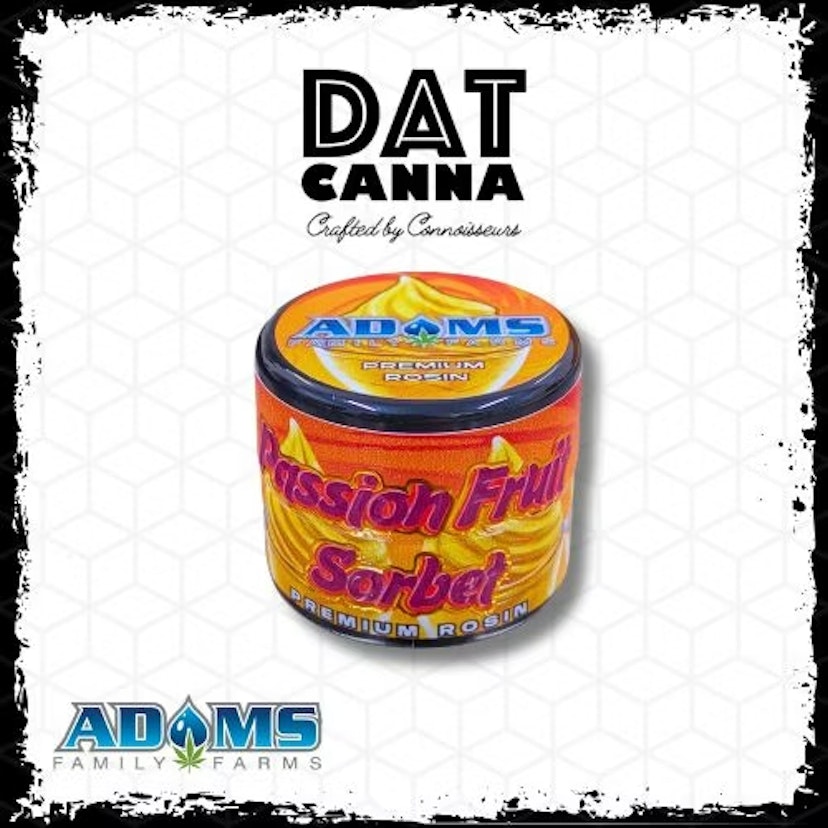 Dat Canna 1g Live Rosin Passion Fruit Sorbet