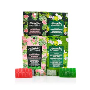 Smokiez | 100mg Scored Single Piece | Sour Green Apple