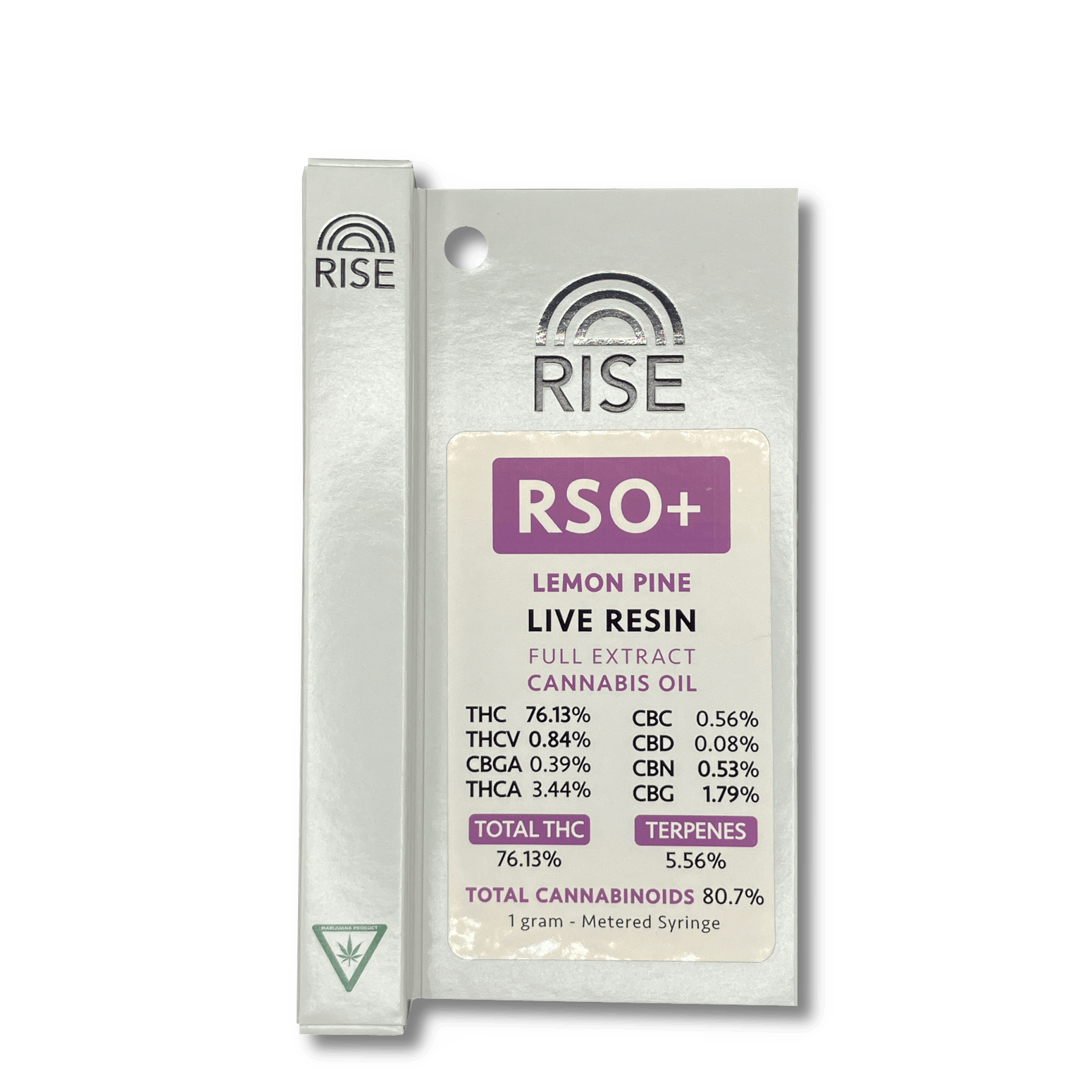 Product: Rise | RSO Dart - 1g - RSO + Lemon Pine Live Resin