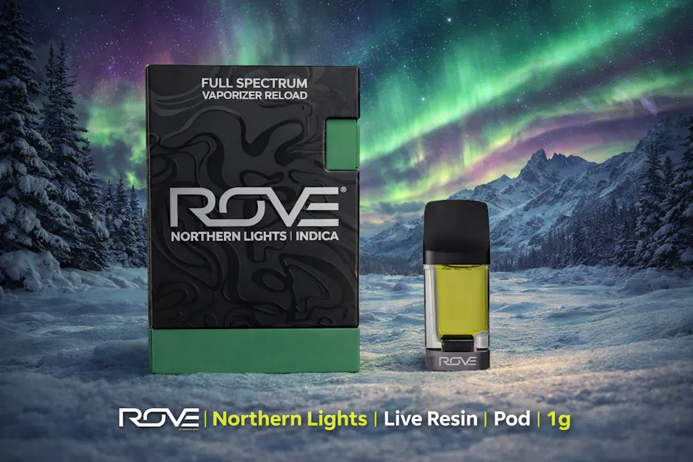 Product Rove | Northern Lights |  Live Resin | Pod | 1g