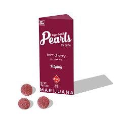 10:1 Tart Cherry Pearls CBN:THC 25mg (Indica) | Grön | Piqua