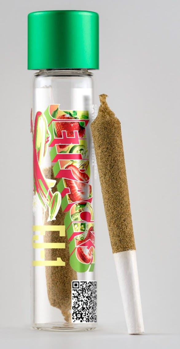 Strawberry Sour Diesel Infused Pre roll | Sativa | Jetpacks