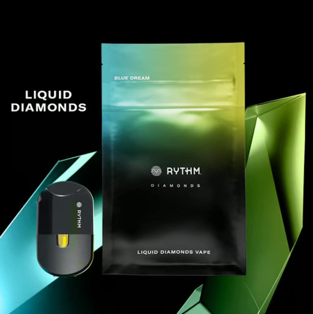 Product GTI Rythm Disposable (Liquid Diamonds) - Blue Dream (Sativa) 1g