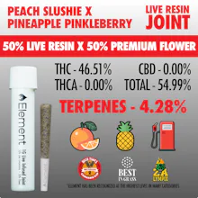 Element x KAI - 1g Live Resin Joint - Peach Slushie x Pineapple Pinkleberry - PRE_ROLLS by Element at King of Budz