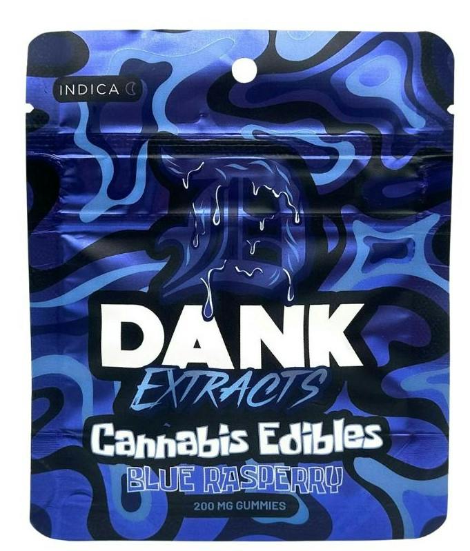 Dank | Gummies - 200mg - Blue Razz