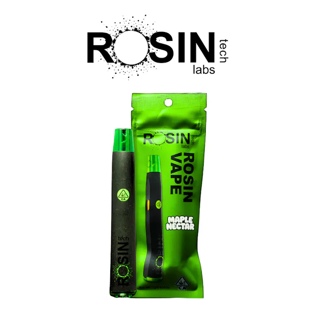 Rosin Tech Labs Rosin Vape Maple Nectar 1g (indica, live rosin disposable)