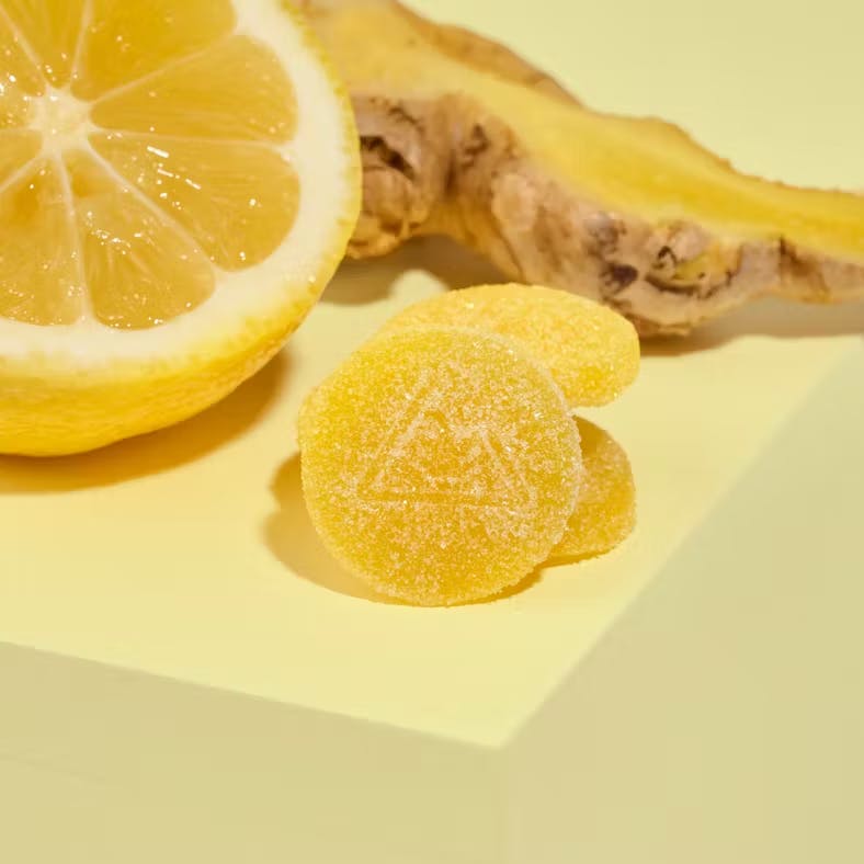 Lemon Ginger 1:1 (THC:CBD) - 100mg 20pk Full Spectrum Fast