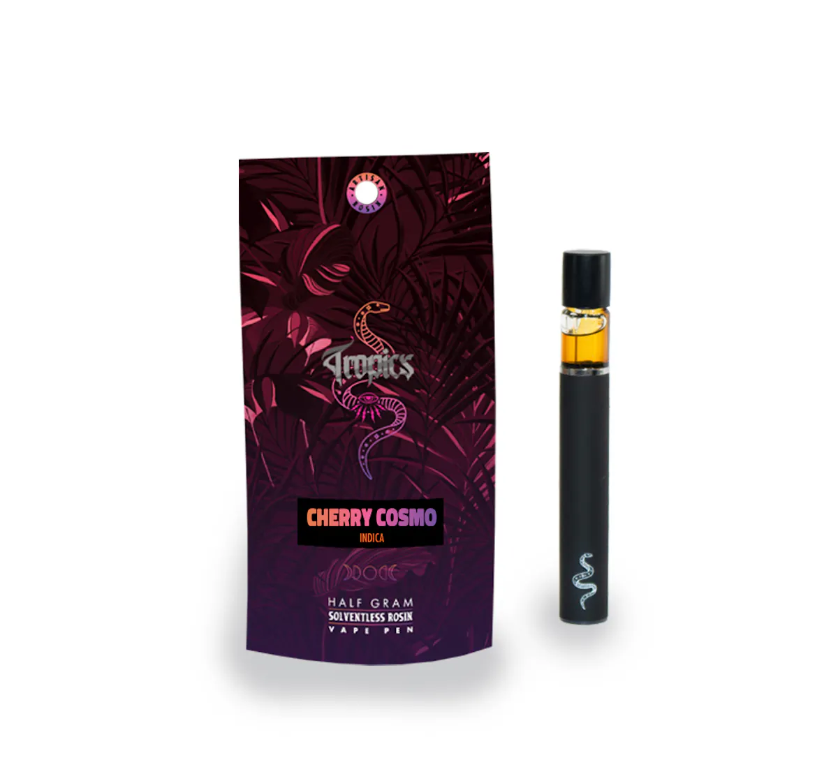 CHERRY COSMO LIVE HASH ROSIN AIO .5g Vaporizers | Tropics |
