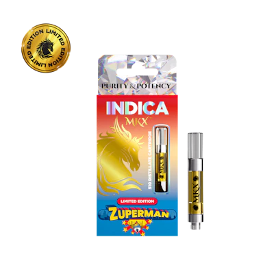 MKX 1 Gram 510 Thread Carts *LIMITED EDITION* - Zuperman (Indica) - CARTRIDGES by MKX Oil Co. at King of Budz
