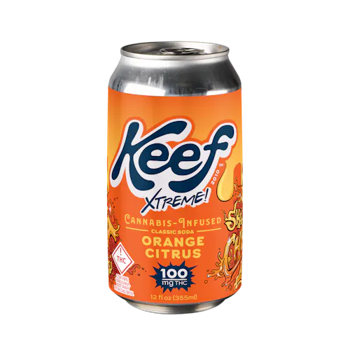 Keef Classic Soda Orange Kush XTREME | 100mg-active