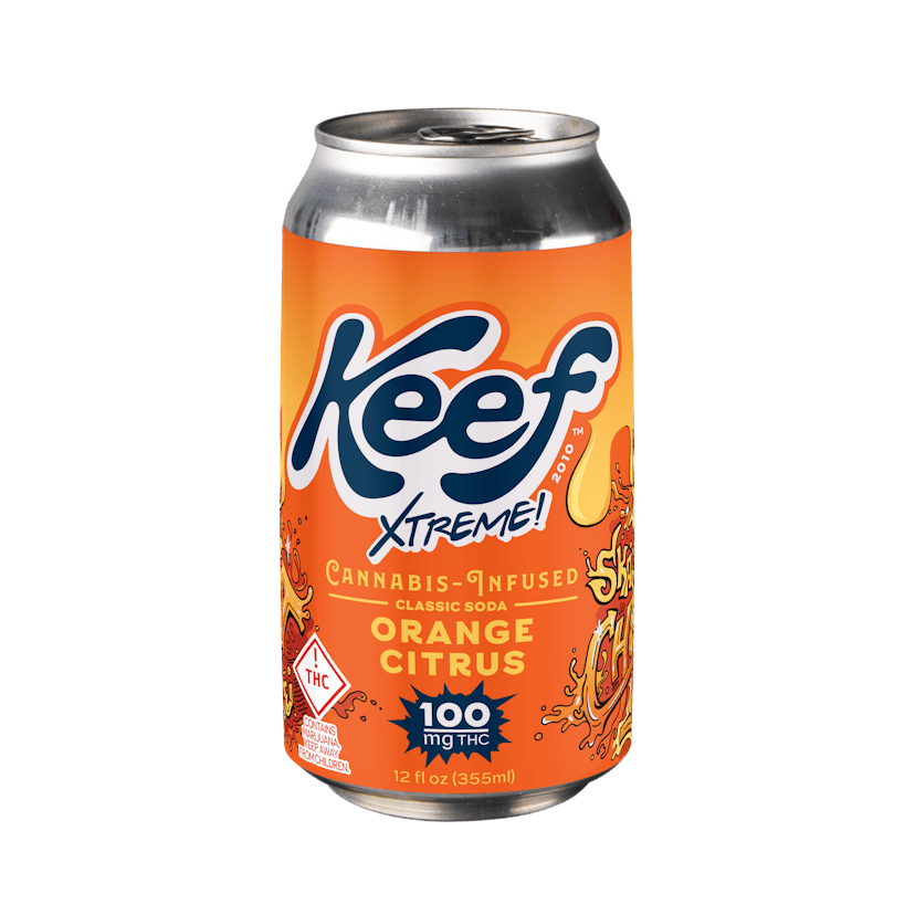 Keef Orange Citrus 12oz Can 100mg