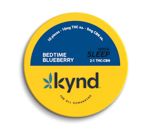 Kynd Sleep Bedtime Blueberry (I) 2:1 THC:CBN Gummies 5mg 20pk-1