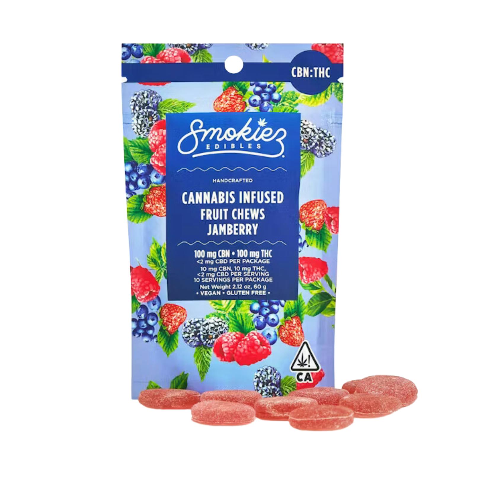 JAMBERRY FRUIT CHEWS (1:1 THC:CBN)