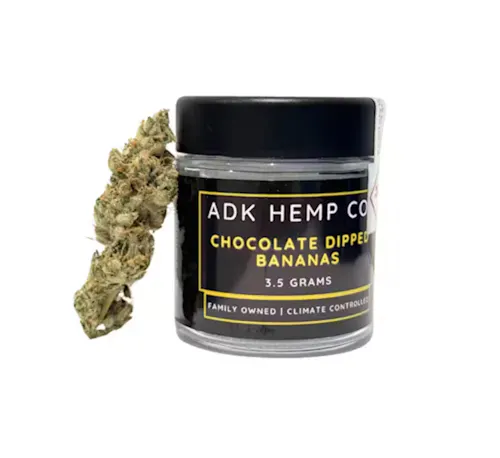 Chocolate Dipped Bananas | Flower | 3.5g-active