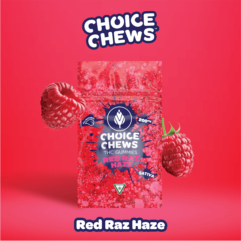 Choice | 2 x 100mg Mega Chew Gummies | Pucker Punch
