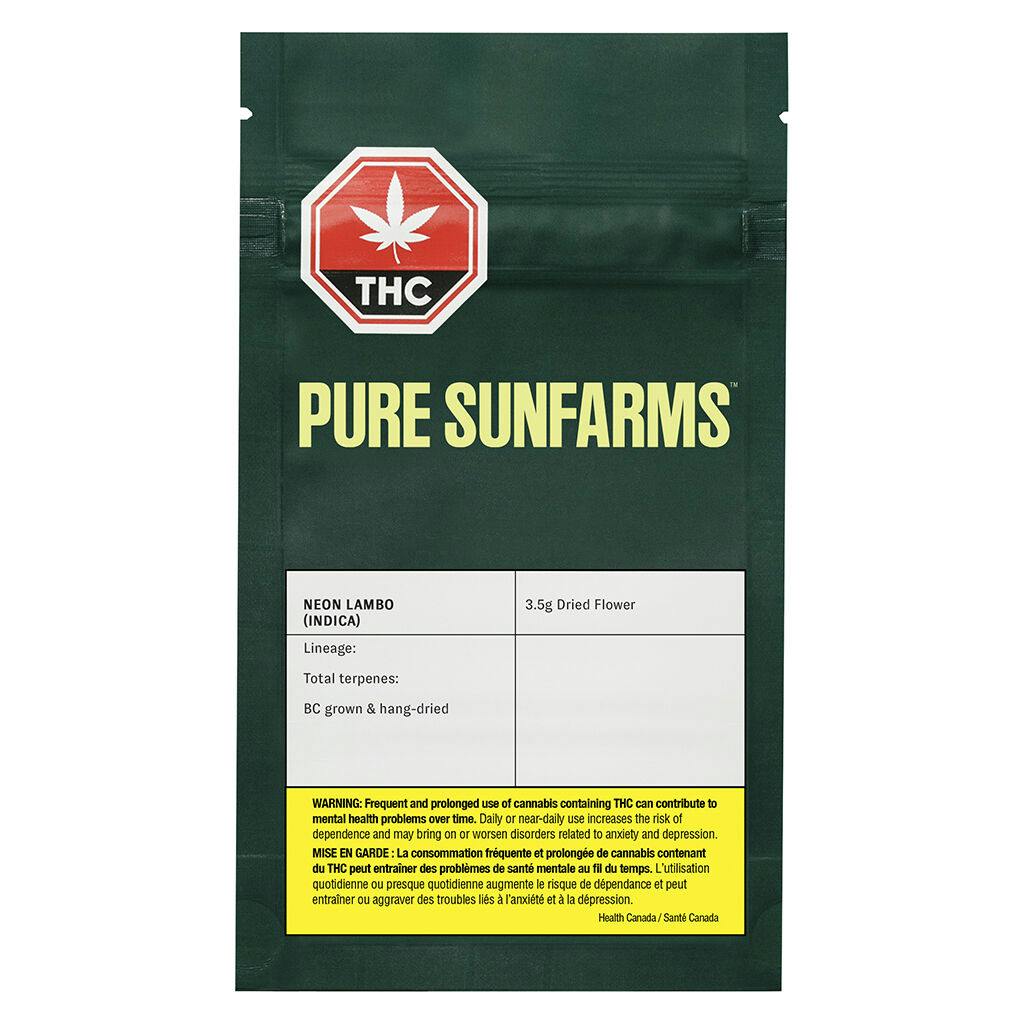 Pure sunfarms - neon lambo