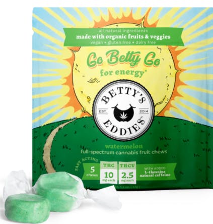 Watermelon Fruit Chews 100mg 10pk