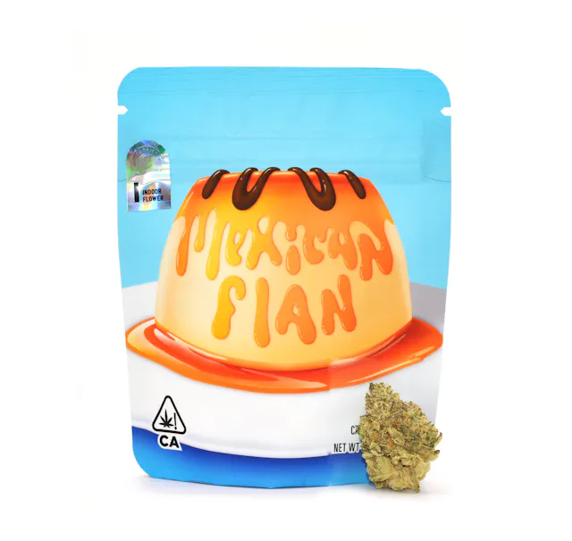 Cookies Flower Mexican Flan 3.5g (indica)