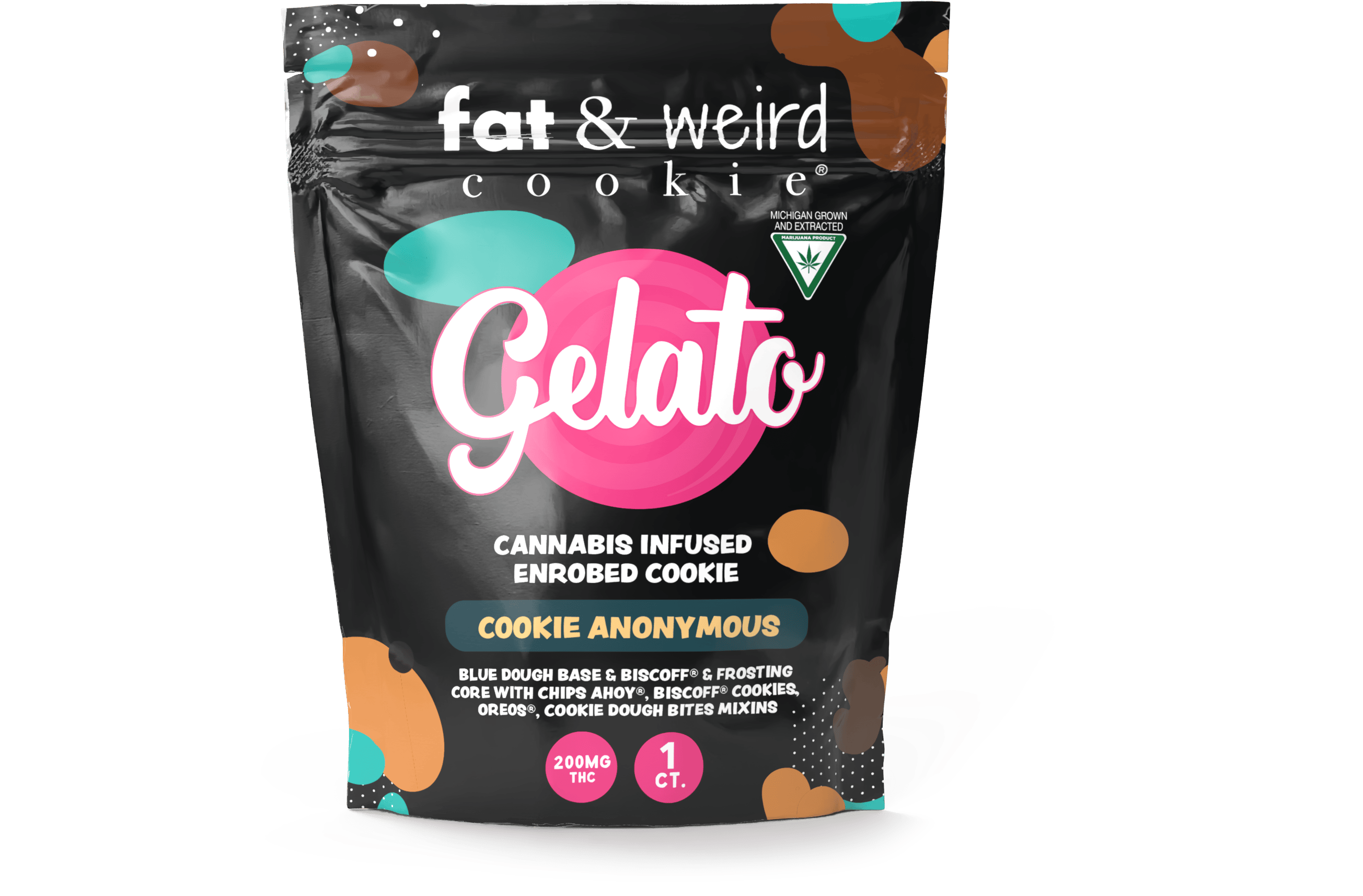 Product: Gelato x Fat and Weird | Infused Cookie - 200mg - Cookie Anonymous