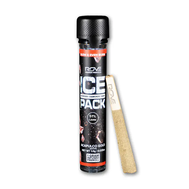 Rove Ice Packs Infused Pre-Roll Acapulco Gold 1g (sativa)