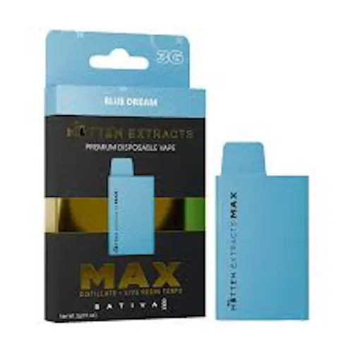 Mitten Extracts Blue Dream MAX Disposable Vape Rec