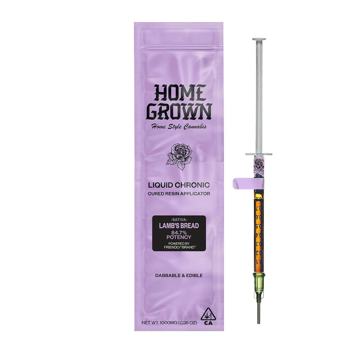Homegrown - Lamb's Bread (Sativa) Cured Resin Applicator