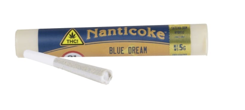 Nanticoke-Pre roll joint 5pk -Blue Dream