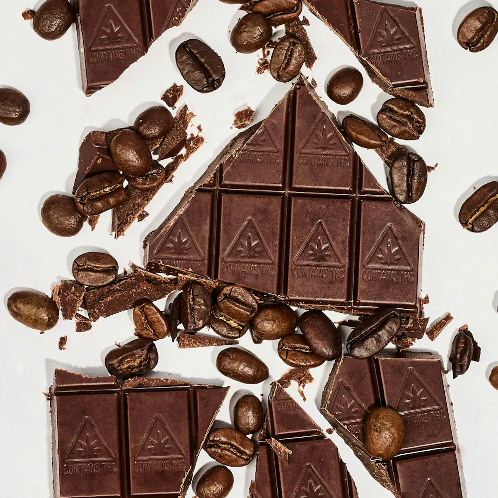 Product Cold Brew Dark Chocolate Bar - Full Spectrum | Edibles | 100mg