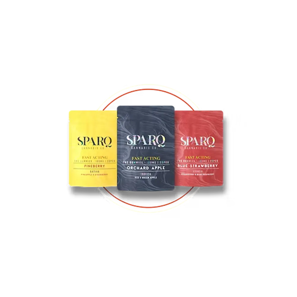 Product Sparq | Lime | Gummies | 100mg