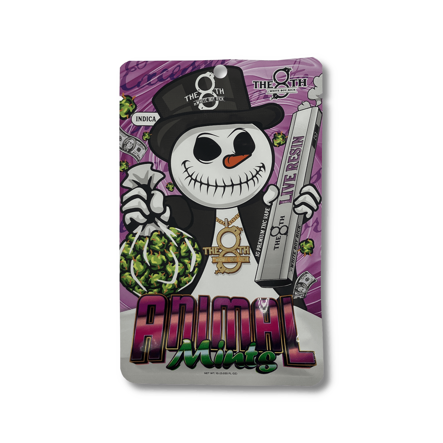 Product: White Boy Rick | Live Resin Disposable - 1g - Animal Mintz