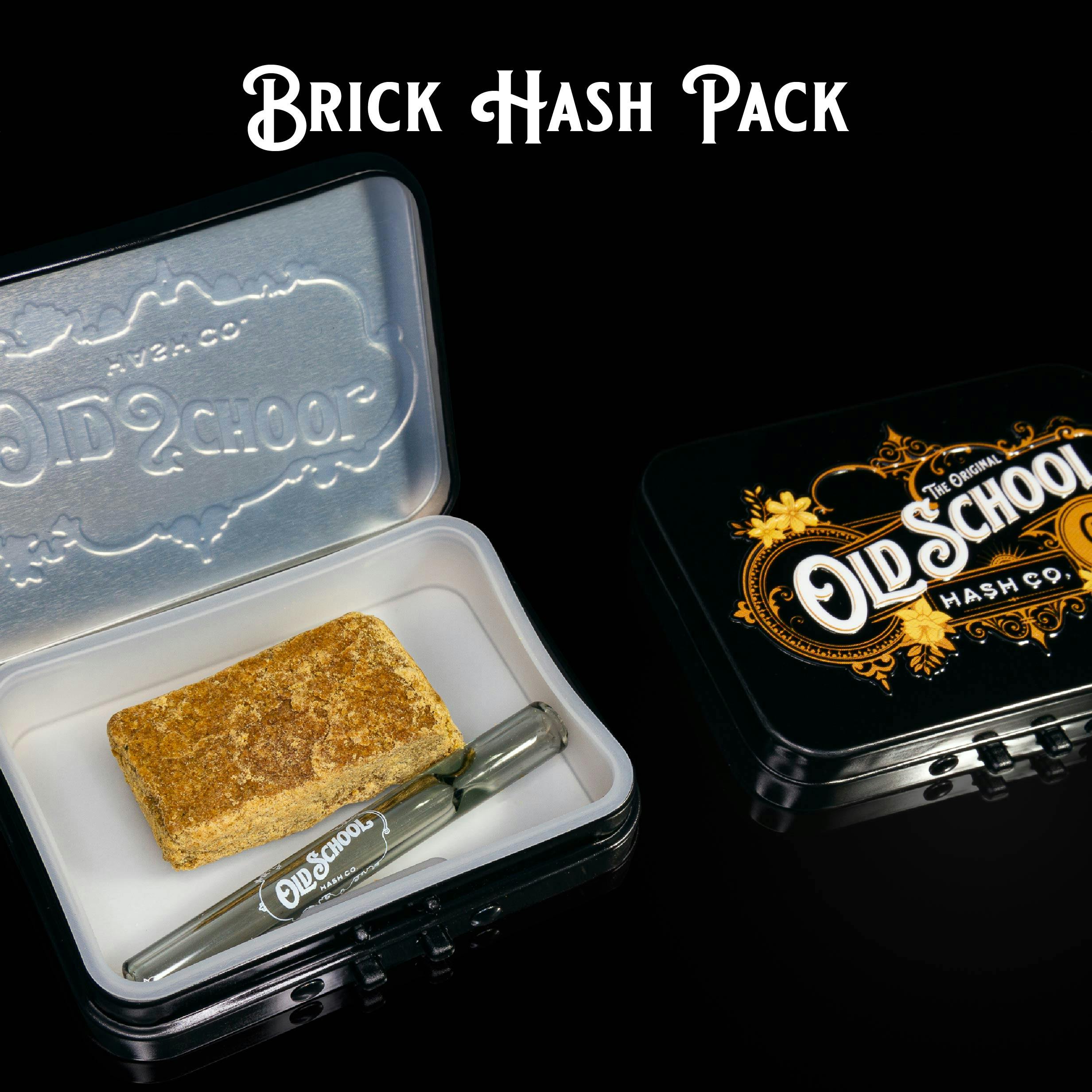 Old School Hash - 5g Brick Hash - GMO